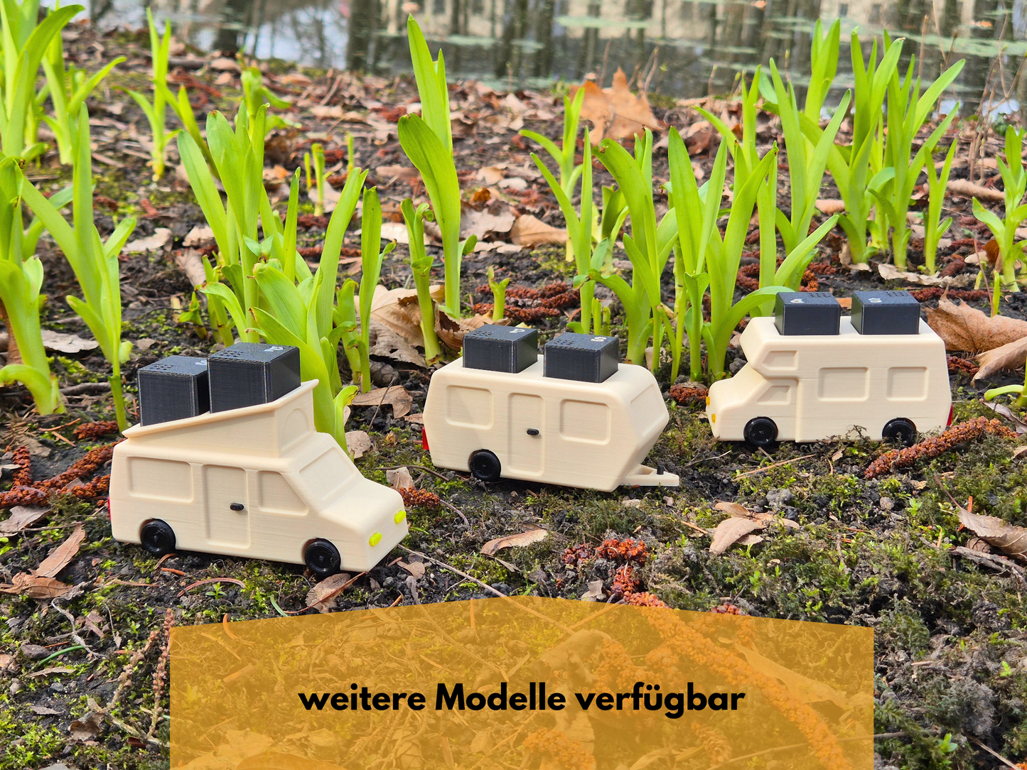Salz- und Pfefferstreuer "Wohnwagen"